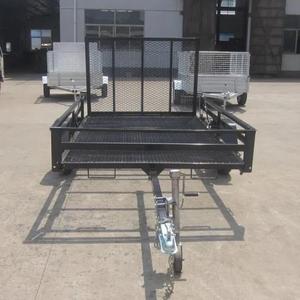 Remolque ATV de Calidad, Resistente, de 2001-3000 kg, de Acero, para Jardín, Granja, con Malla, Carro Volquete para Cortacésped, en Oferta, Europa, EE. UU. - Product Image 2