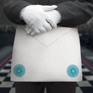 Tablier de Franc-Maçon de 2e Degré Écologique Personnalisé de Luxe de Haute Qualité - Product Image 2