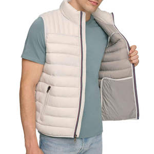 <b>Mens</b> Quilted Puffer Vest Lightweight Packable Zip Up Waistcoat Sleeveless Winter <b>Jacket</b> <b>Warm</b> Insulated Outdoor Vest Casual Wears - Product Image 4
