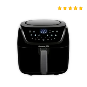 Per AF-E4001-LA PowerXL 3.8L friggitrice elettrica moderna quadrata Design digitale in lingua tedesca manuale di alimentazione elettrica per uso domestico - Product Image 3