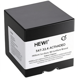 HEWI 547.32.4 Deep Black Plastic Furniture Knob 90 Cabinet Organizer - Product Image 3