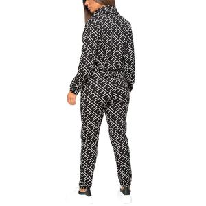 ชุดวอร์มสองชิ้นมีฮู้ดสำหรับผู้หญิงชุดออกกำลังกายวิ่งจ๊อกกิ้งพิมพ์ลายดิจิตอล2ชิ้นสำหรับผู้หญิง - Product Image 4