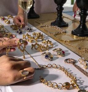 Argent sterling 925 avec bande de pierres précieuses en quartz rose Réglage décoratif Artisan Boho Jewelry - Product Image 2