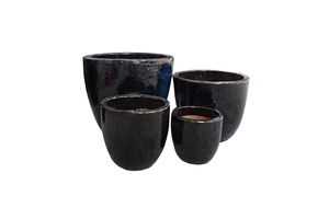 Las macetas y jardineras de cerámica esmaltada para interiores/exteriores más populares, macetas de arcilla de cerámica vietnamita hechas a mano directamente del proveedor - Product Image 3