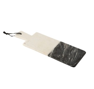 Planche à découper de service de fromage en marbre blanc de conception moderne de haute qualité pour des blocs à découper de Styles supérieurs de cuisine d'hôtel de restaurant - Product Image 4