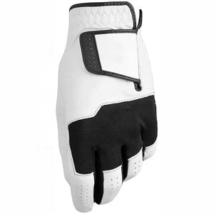 High Quality Cabretta Golf <b>Gloves</b> for <b>Men</b> Women Genuine <b>sheepskin</b> Leather Soft Breathable Durable Sports Gear for Right Hand - Product Image 2