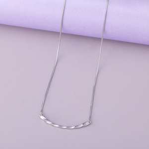 Trendy Classic Link <b>Chain</b> Necklace 189487 Gold Plated Stainless Steel <b>Copper</b> Alloy Diamond Pearl Main Stones for Gift Engagement - Product Image 1