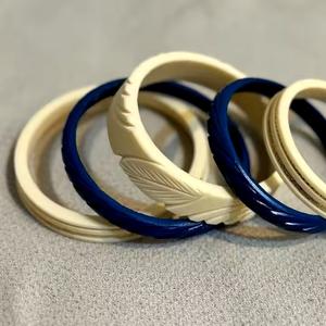 Brazalete de Perlas de Resina Multicolor Hecho a Mano para Mujer, Elegante y Moderno, con Diamantes de Resina, Color Naranja Natural, Accesorio de Moda para Aniversarios - Product Image 1