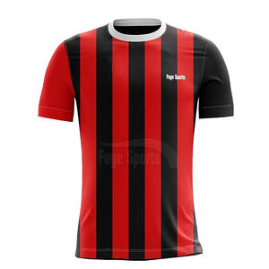 Camiseta de fútbol hecha en fábrica, camiseta de fútbol ligera teñida lisa, camiseta de fútbol al por mayor - Product Image 1