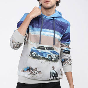 OEM Tarifa barata Nueva moda Sudaderas con capucha con estampado de pantalla Super calidad Logotipo personalizado/Colores tendencia superior Sudaderas con capucha con estampado de pantalla con peso ligero - Product Image 1