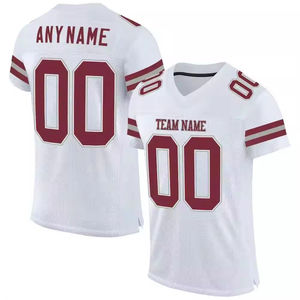 Maillot de football américain personnalisé en sublimation respirant et anti-humidité, logo personnalisé, unisexe, adulte, t-shirt d'entraînement - Vente en gros - Product Image 6