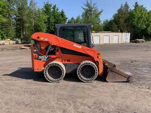 2018 Kubota SSV65 Skid Steer-Chargeur sur pneus diesel 64 HP avec système entièrement hydraulique avec puissance compacte et performances fiables - Product Image 4