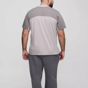 T-shirt 100% coton pour hommes logo imprimé personnalisé coupe ample poids lourd couleur blanc solide t-shirt de rue pour hommes vente en gros - Product Image 6