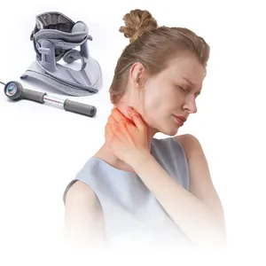 Home Use Cervical Support Brace Ergonomic Posture Corrector Medical Air Cervical Traction Device for Dropping Shopping