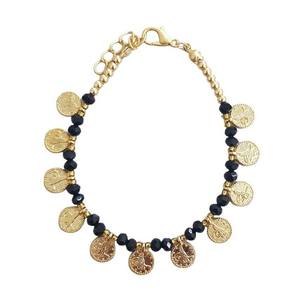 Bracelet Macramé Oeil Grec Édition 2023 avec Accents Métalliques - Product Image 6