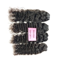 Lots de Cheveux Naturels Vierges Indiens Remy Noirs Kasana Exports en Gros – Ondulations Naturelles Profondes pour Tissage, Cheveux Humains Non Traités Chimiquement pour Femmes
