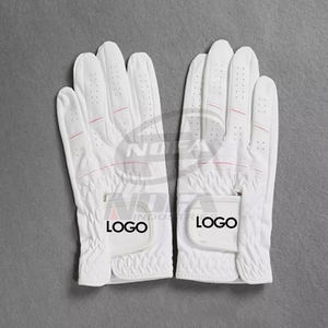 Guantes de Golf Premium de Piel de Cabretta para Mano Izquierda, Protección UV, Logotipo Personalizado, Transpirables, Correa de Muñeca Ajustable, Estilo Deportivo, Impermeables - Product Image 6