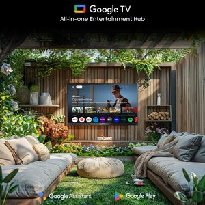 75-Inch Outdoor Smart <b>TV</b> 4K UHD 2000 Nits HDR10 Waterproof IP55 DVB-T2/S2/C Assistant LED <b>Backlight</b> 120Hz Refresh Rate for Pool - Product Image 5