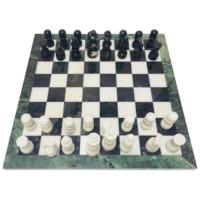 Table d'échecs en marbre avec plateau poli, design traditionnel, mobilier d'intérieur pour chambre à coucher, salon ou usage extérieur