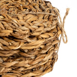 Sous-verres tissés en jacinthe d'eau lot de 6 produits écologiques fabriqués au Vietnam décoration de table en gros - Product Image 2