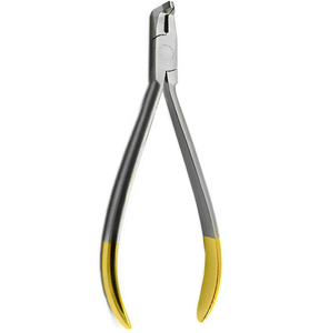 Pince pour orthodontie dentaire pour ligature et coupeur d'extrémité distale Fil de maintien de sécurité manuel TC Acier et métal durables - Product Image 6