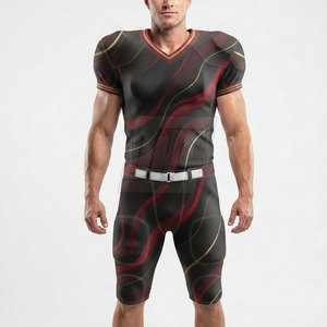 Tenue de football américain, maillot et pantalon de performance conçus avec une sublimation moderne pour les équipes professionnelles - Product Image 3