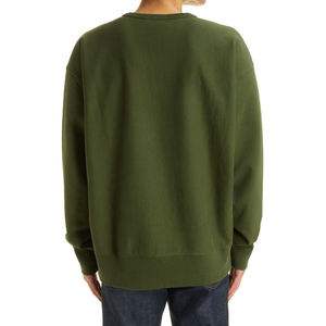 Sweat-shirt personnalisé en coton tricoté molletonné à col rond, manches longues, coupe oversize, épais et respirant, pour hommes et femmes, grandes tailles - Product Image 5