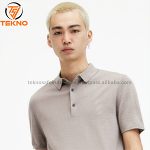 2024 Men T-<b>shirts</b> Stand up Collar <b>Polo</b> <b>Shirt</b> Wholesale Solid Color <b>Polo</b> Cotton for Men Summer Short Sleeve Casual - Product Image 5
