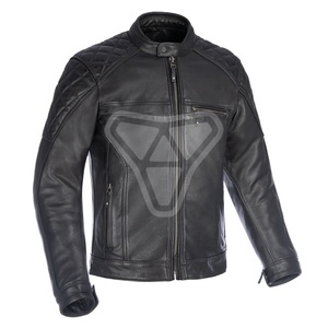 Veste de moto en cuir pour hommes homologuée CE | Veste de motard durable pour la sécurité | Veste d'équitation de haute qualité - Product Image 1