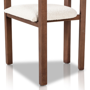 Chaises de restaurant avec pieds en bois durables de haute qualité, coussin en mousse moelleuse, design moderne pour une utilisation en chambre à coucher - Product Image 5