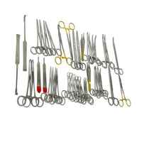 ACIER INOXYDABLE JAPONAIS DE HAUTE QUALITÉ 141 PCS CANINE + FELINE SPAY PACK INSTRUMENTS CHIRURGICAUX VÉTÉRINAIRES