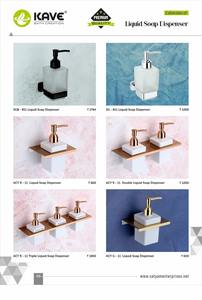 เครื่องจ่ายสบู่เหลว PVD สแตนเลสสตีลสีทองขวดปั๊มเติมได้เคาน์เตอร์ครัวห้องน้ำโลชั่นสบู่ล้างมือ - Product Image 2