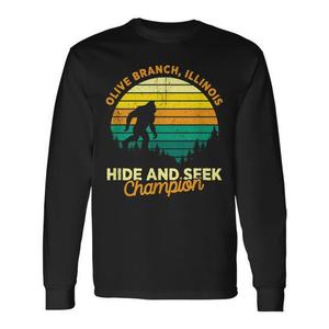T-shirt à manches longues pour adultes, unisexe, col ras du cou, pour les amateurs de mystère forestier, pour l'aventure en plein air - Product Image 2