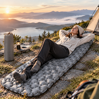 Matelas de couchage gonflable isolé ultraléger, tapis en mousse pour le camping, matelas imperméable pour la randonnée, accessoires de tente