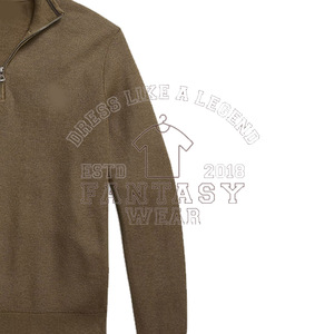 FANTASY WEAR OEM Wholesale & High Quality Men Cashmere Feel <b>Pullover</b> <b>Jumper</b> With Custom Design & Logo - Product Image 2