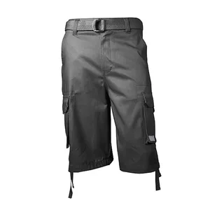 New OEM Service Wholesale Price Factory Direct Men Leather Shorts Best Arrival Comfortable Wear Plus Size Men Leather Shorts