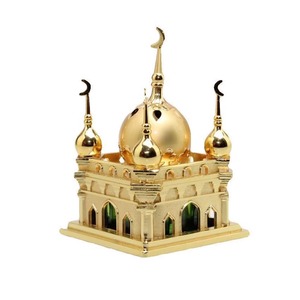 Los adornos metálicos de la mezquita para el Ramadán Kareem simbolizan la fuerza y la fe, que se alinean perfectamente con la profundidad espiritual del mes sagrado. - Product Image 5