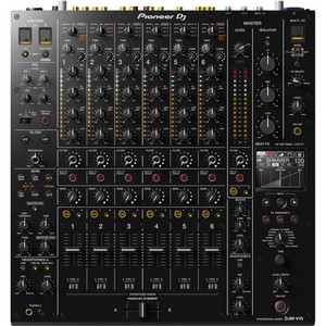 Pio-neer DJ DJM-V10 Mezclador de DJ profesional de 6 canales (Negro) - Product Image 4