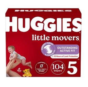 Pañales para Bebé Huggies Little Movers, Todos los Tamaños, Pañales Premium para el Cuidado del Bebé, Suaves, Transpirables y Seguros - Product Image 6