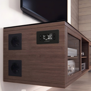 Ventilateur d'armoire USB personnalisable 80/120mm bon marché avec système de contrôle et de thermostat à 10 vitesses CFM élevé <span class=keywords><strong>pour</strong></span> le refroidissement des serres de chenil - Product Image 6