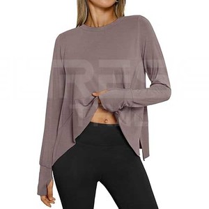 Tops de Yoga de alta calidad para mujer Fitness & Adventure de secado rápido y transpirable para Estilo de vida activo precio barato - Product Image 1