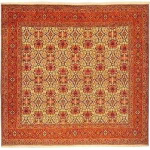 Tapis persan Bidjar unique en son genre, 8'2 x 8'4 - Product Image 1