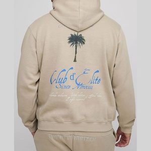 Heavyweight Hip Hop Sudadera con capucha en blanco con capucha French Terry Unisex Hoodie Streetwear Print Custom Logo Hoodies para hombres - Product Image 4