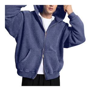 Sudadera con Capucha Extra Grande para Hombre, 100% Algodón Orgánico, de Alta Calidad, 450 GSM, para Invierno, Modelo 2026 - Product Image 2