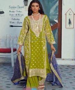 Ensembles Kurta élégants traditionnels pour femmes filles vêtements indiens pakistanais coton Anarkali haut bas cousu - Product Image 1