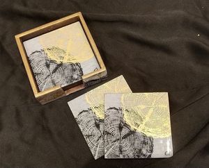 Posavasos Modernos de MDF Impresos Personalizados para Café y Té - Product Image 6