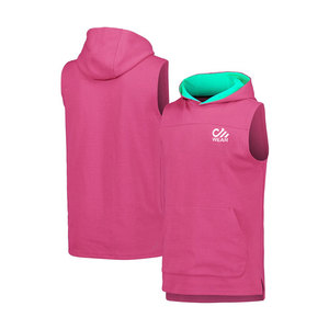 Customized Logo Design Winter <b>Sleeveless</b> Hip Hop Style Zip up <b>Hoodie</b> <b>Men</b> Gym <b>Hoodie</b> Custom Logo Print <b>Men</b> Lightweight <b>Hoodie</b> - Product Image 3