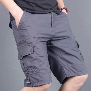 Pantalones Cortos Cargo de Algodón para Hombre, Estilo Urbano, Casual, Rectos, con Múltiples Bolsillos, para Senderismo al Aire Libre, Gran Oferta - Product Image 2