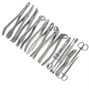 Kit de 80 Piezas de Instrumentos Dentales de Acero Inoxidable con Certificación CE, Herramientas de Cirugía Oral que Incluyen Extractores, Escaladores y Fórceps - Product Image 3