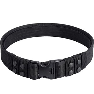 Nuevo Cinturón de Nailon Resistente de Liberación Rápida con Gancho y Bucle Seguros para Equipo de Trabajo Funcional, Utilidad y Uso en Exteriores para Hombres - Product Image 3